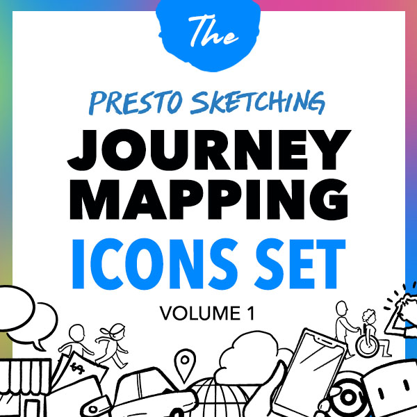 Thumbnail image of the Presto Sketching Journey Mapping Icons